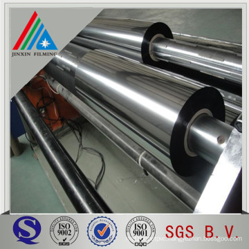 Pet metallized aluminized mylar film foil Pet metallized film